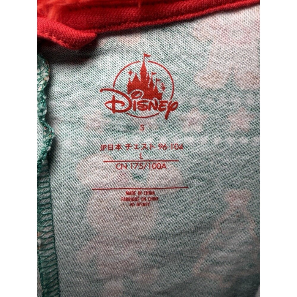 Disney Parks Christmas Gingerbread Pajamas Adult One Piece Sz Small Holiday - Picture 8 of 11